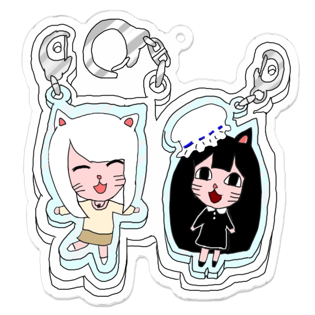 ネコちゃんのアクキーのアクキーのアクキー