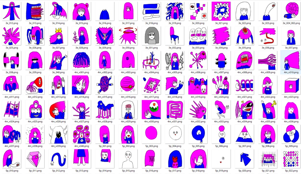 毛量多子 MoryoOko Discord用Data vol.1