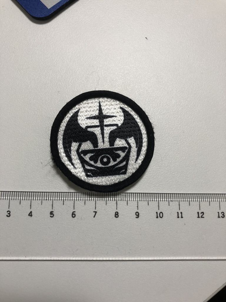 SCP財団機動部隊ワッペン(アルファ-9 "残された希望")