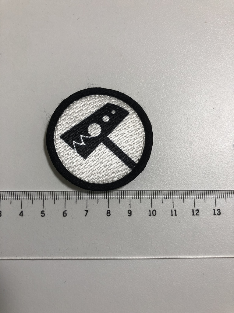 SCP財団機動部隊ワッペン(ミュー-7"ハンマーダウン")