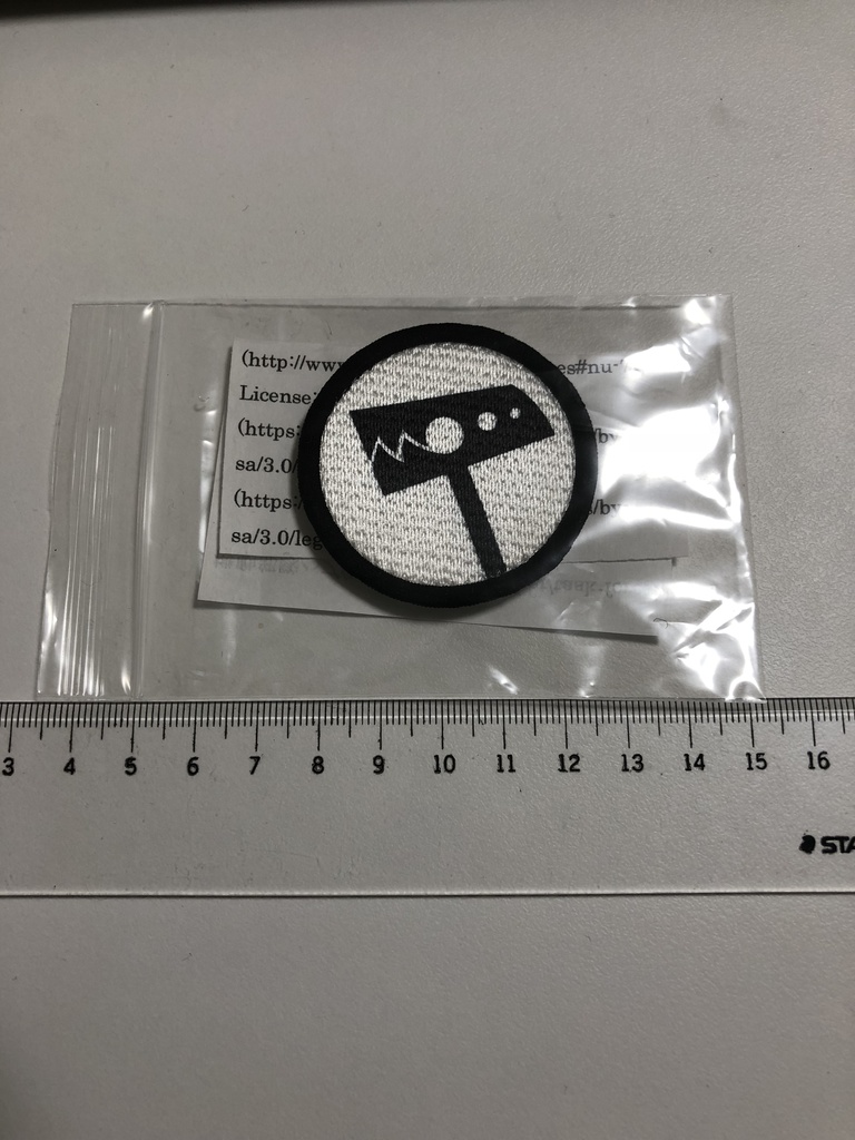 SCP財団機動部隊ワッペン(ミュー-7"ハンマーダウン")