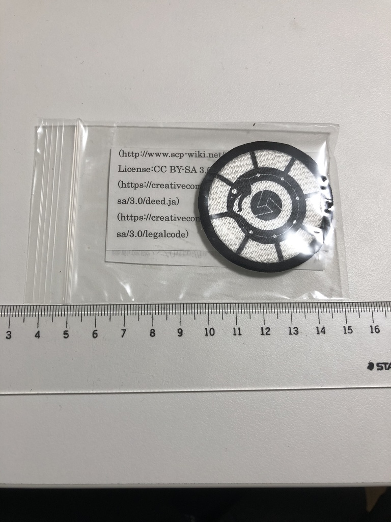 SCP財団機動部隊ワッペン(タウ-5"サムサラ")