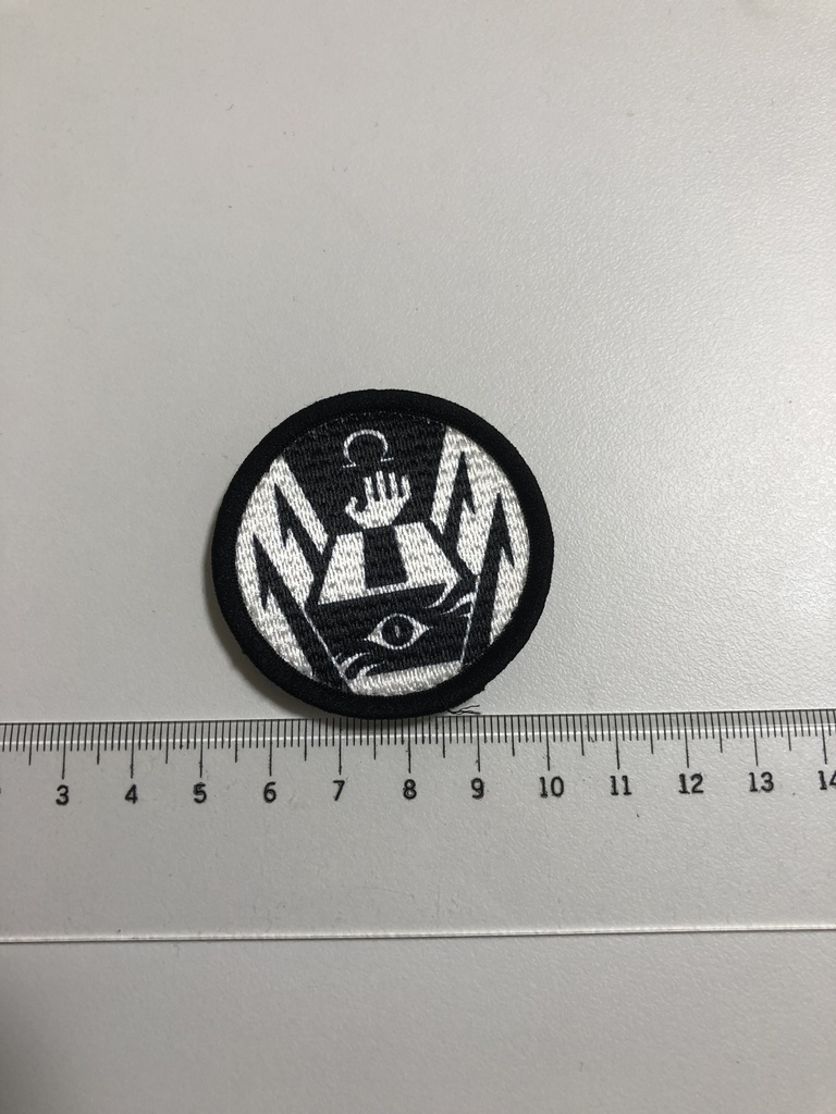 SCP財団機動部隊ワッペン(オメガ-7"パンドラの箱")