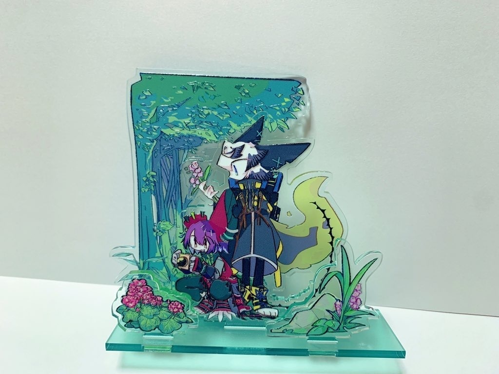 護衛と布売り/アクスタ/