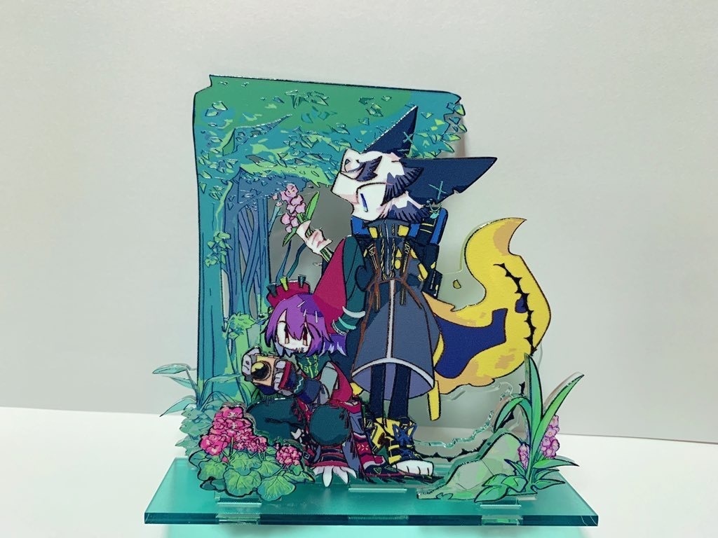 護衛と布売り/アクスタ/