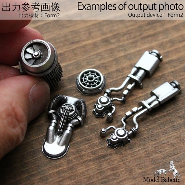 【STL-GDP1】(6パーツstl.データセット)