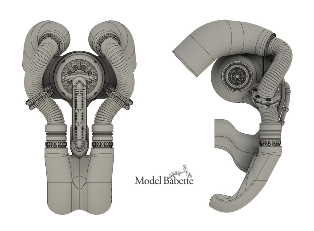 【個人0円】【OBJデータ配布】OBJ-GDP7