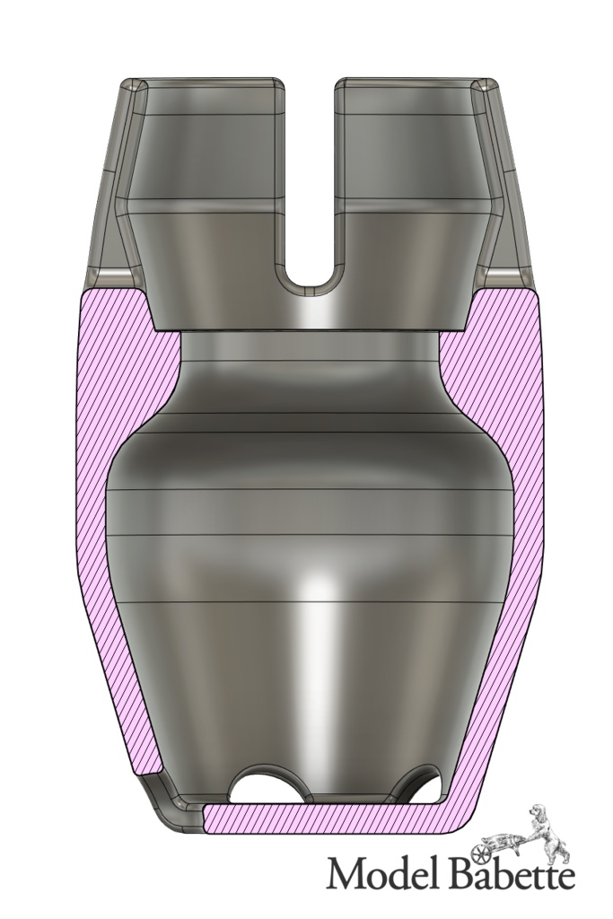 無料【3Dプリント用STLデータ】ソナーペンキャップ