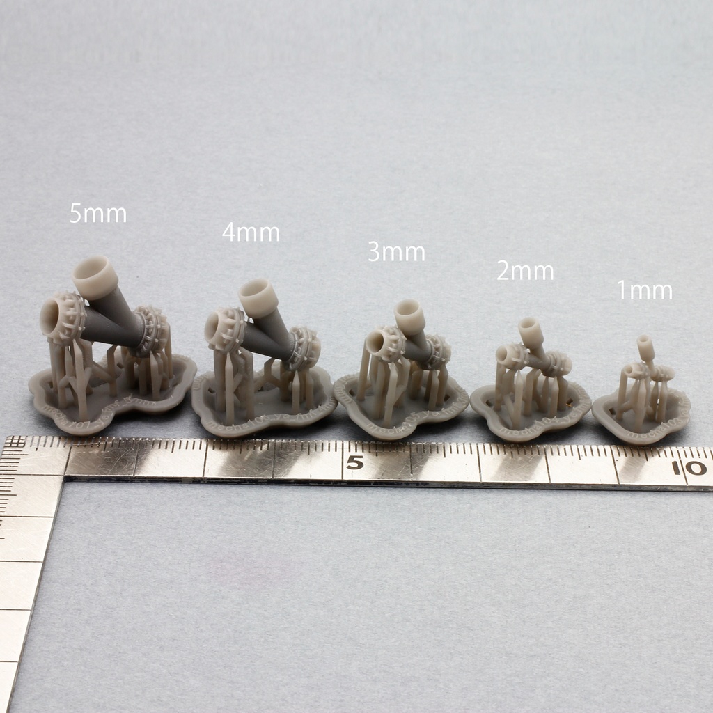 【個人0円】【STL&OBJデータ配布】ミニチュア配管継手パーツ