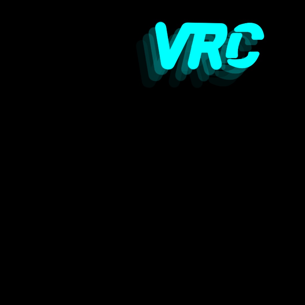 【無料】VRCのロゴが跳ねるやつ