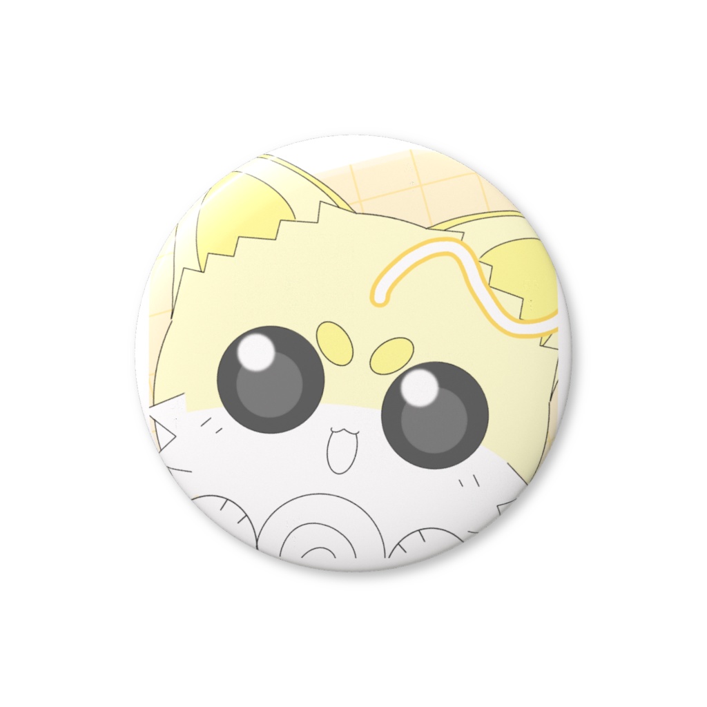 うちの子缶バッジ　ねこ