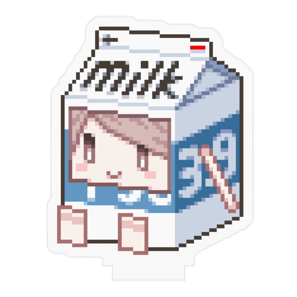 ⭐️NEW⭐️【期間限定台座】みるくぱっくちゃん アクリルフィギュア