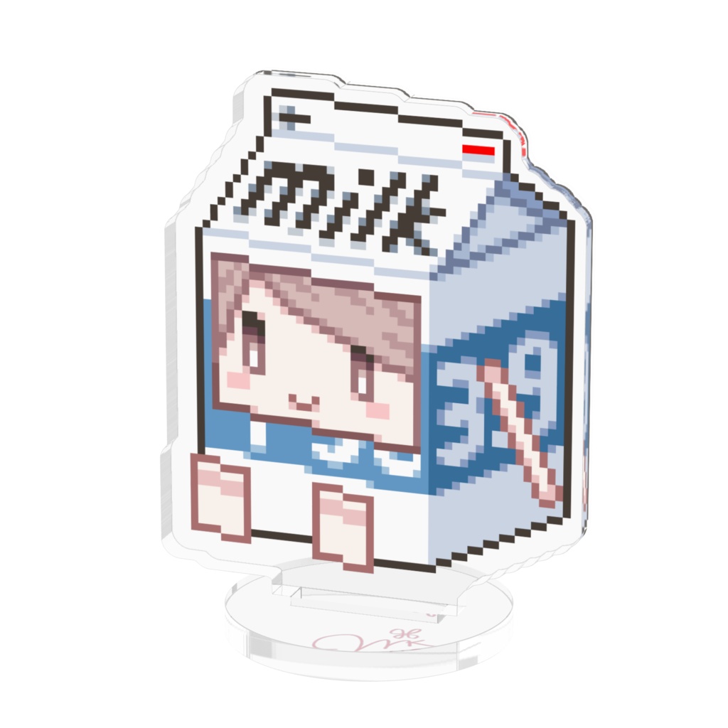 ⭐️NEW⭐️【期間限定台座】みるくぱっくちゃん アクリルフィギュア