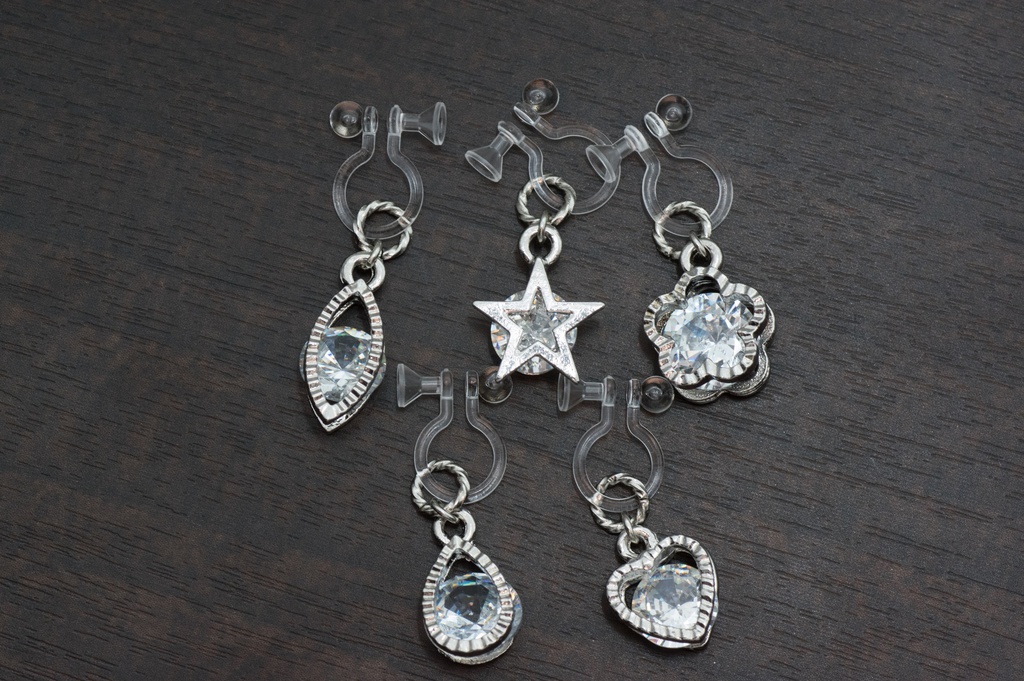 CBジルコニアイヤリング