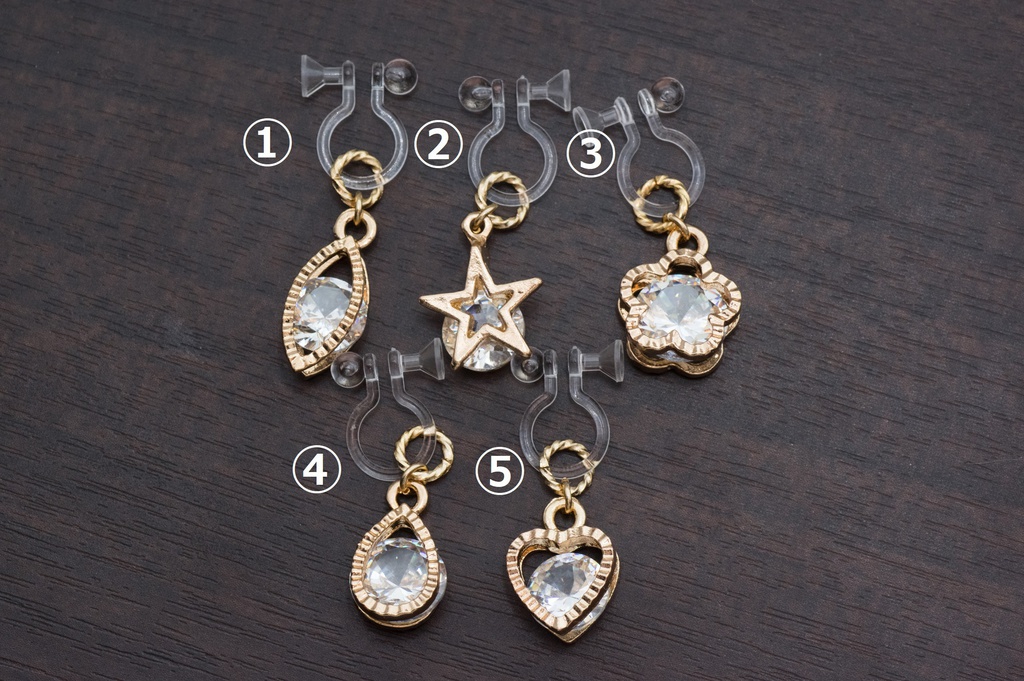 CBジルコニアイヤリング