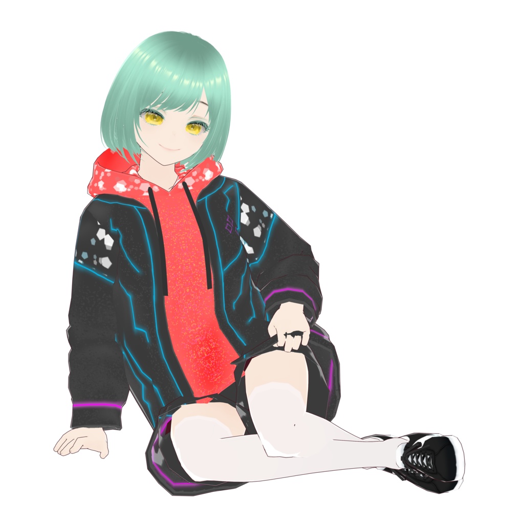 「Mint」 – VRM model for beginner VTubers