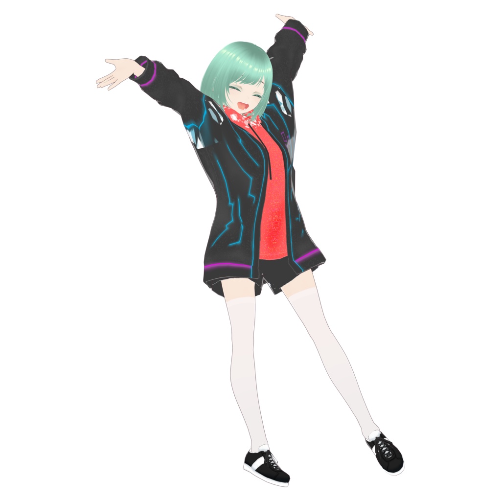 「Mint」 – VRM model for beginner VTubers