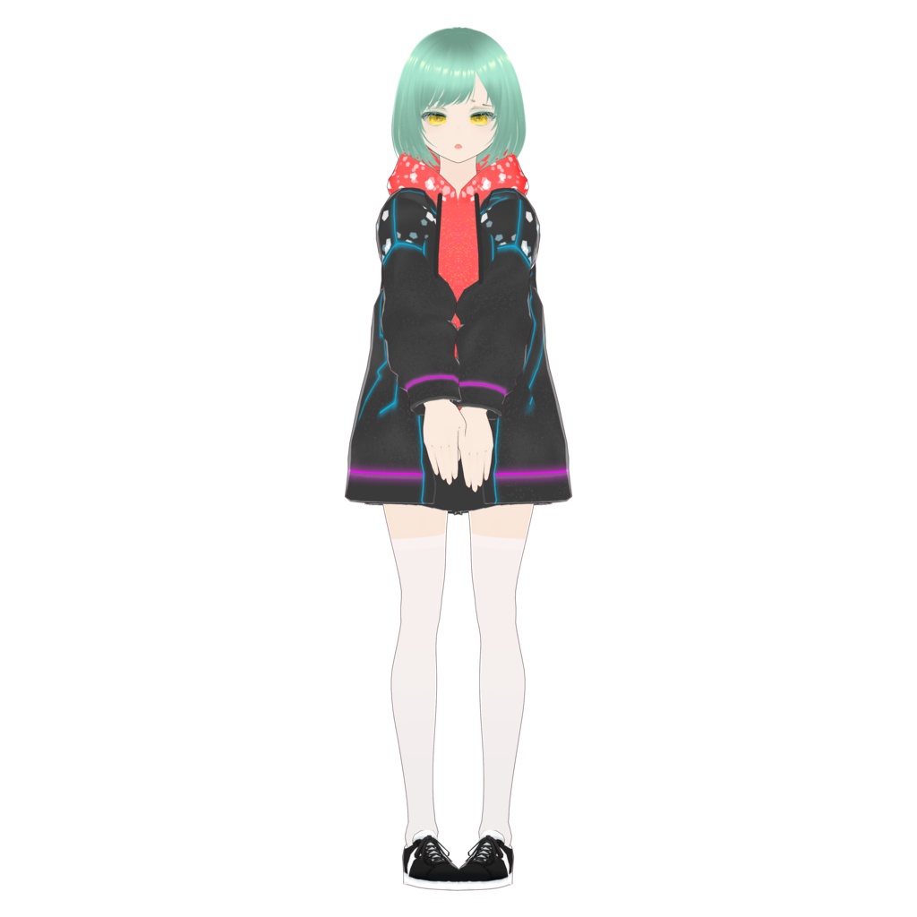 「Mint」 – VRM model for beginner VTubers