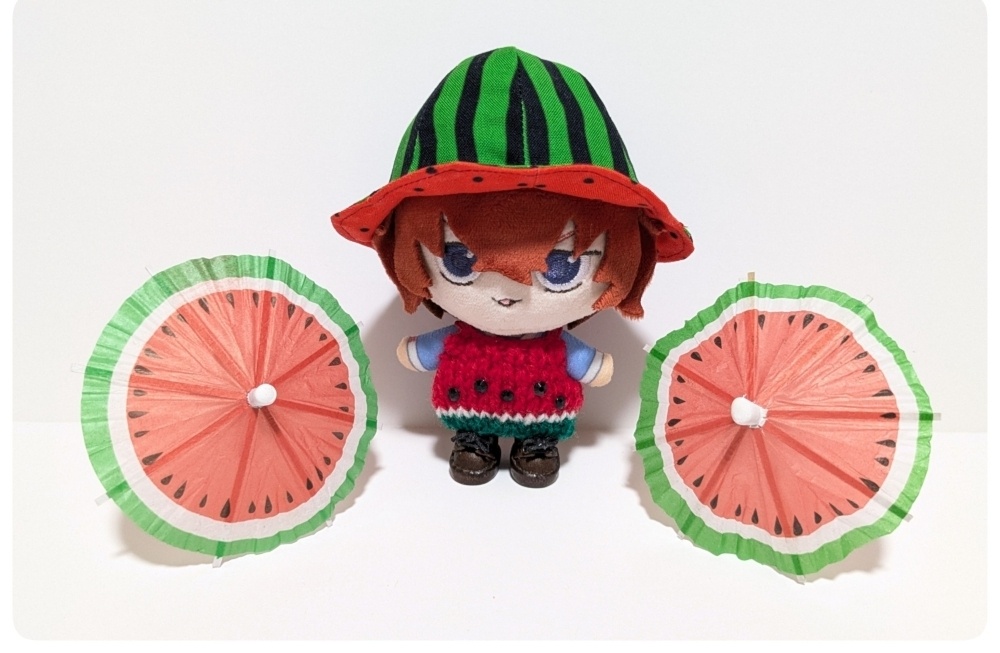 チューリップハット(むちぬい、10cmぬい/サイズ約17cm前後)