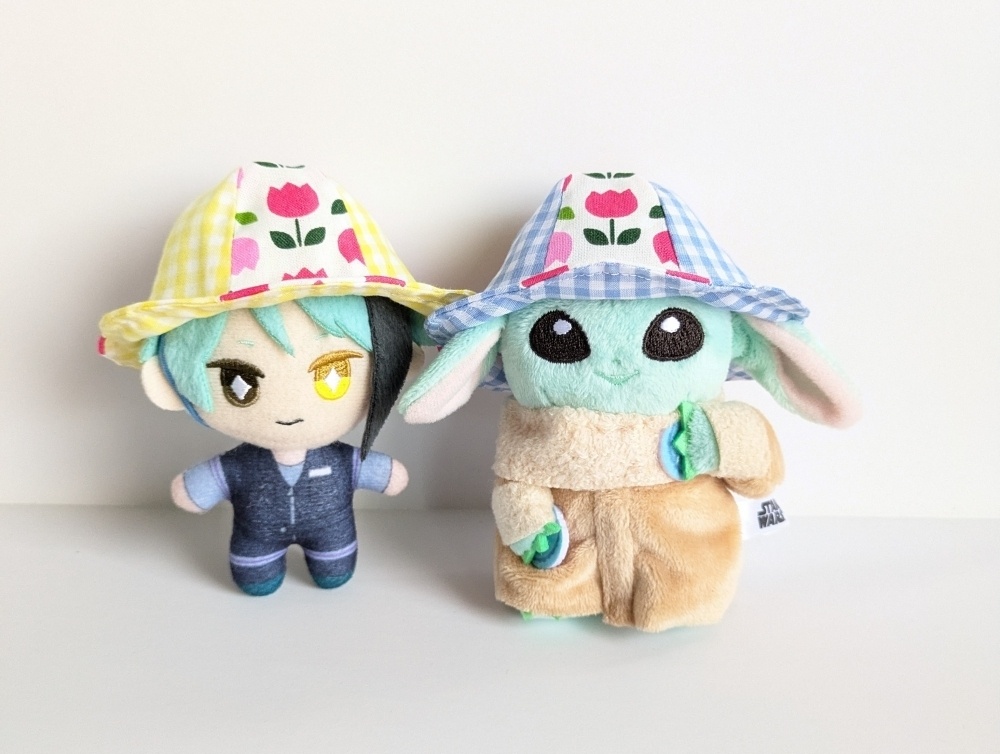 チューリップハット(むちぬい、10cmぬい/サイズ約17cm前後)