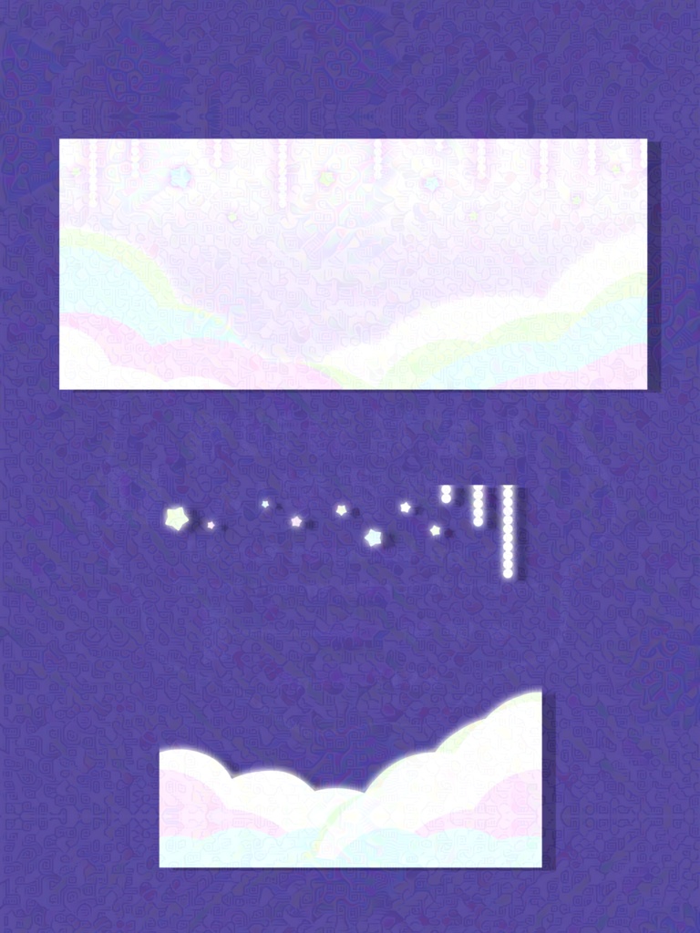 ゆめかわアイコンリングIRIAMヘッダーセット