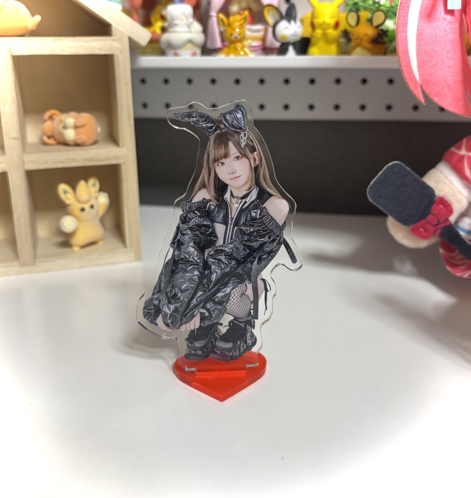 遊びで作ったバニーアクスタ