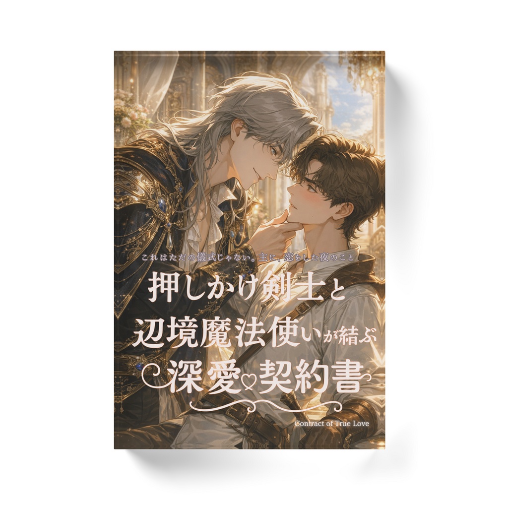 押しかけ剣士と辺境魔法使いが結ぶ深愛契約書|アクリルブロック|アスラン ✕ ルル