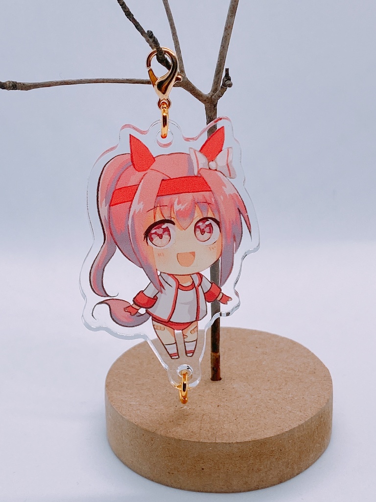 【ウマ娘】つながるアクリルチャーム(金具:金・銀)