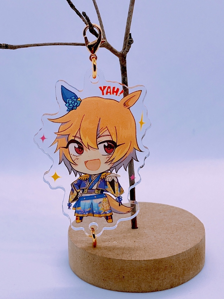 【ウマ娘】つながるアクリルチャーム(金具:金・銀)