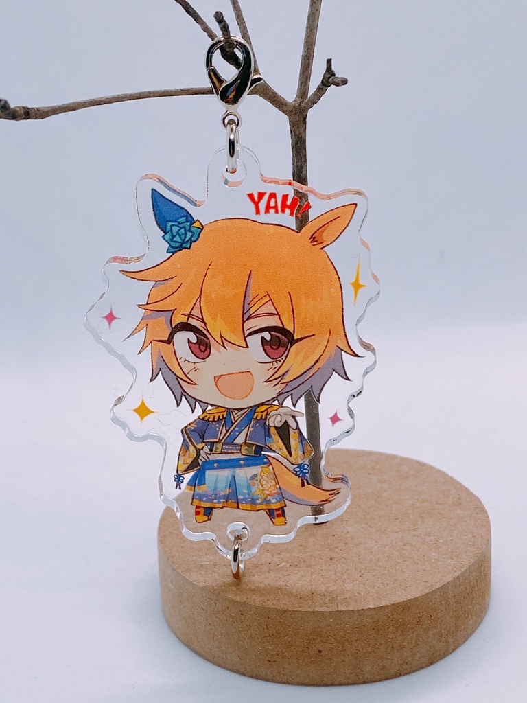 【ウマ娘】つながるアクリルチャーム(金具:金・銀)