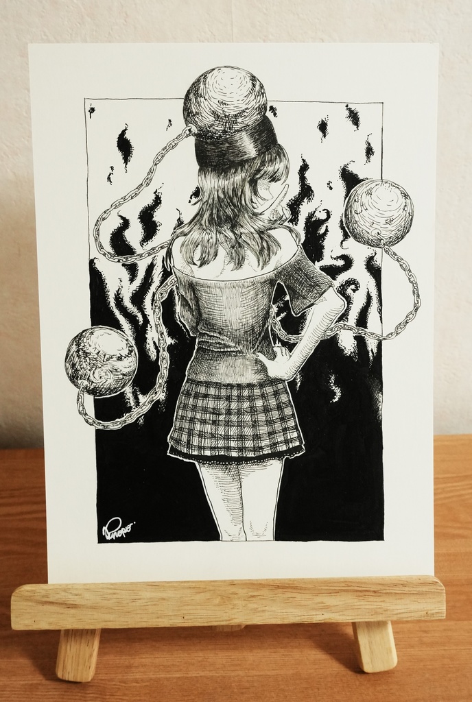 ヘカーティア　ペン画