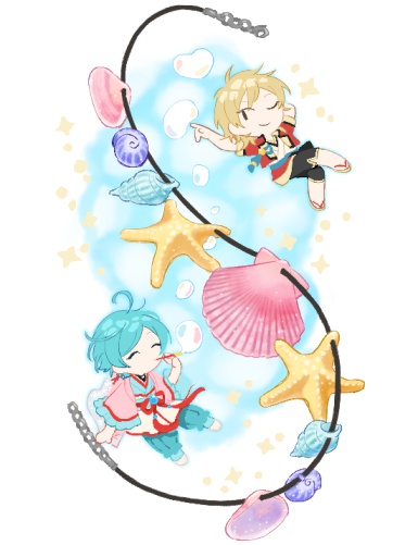 海の約束アクリル根付