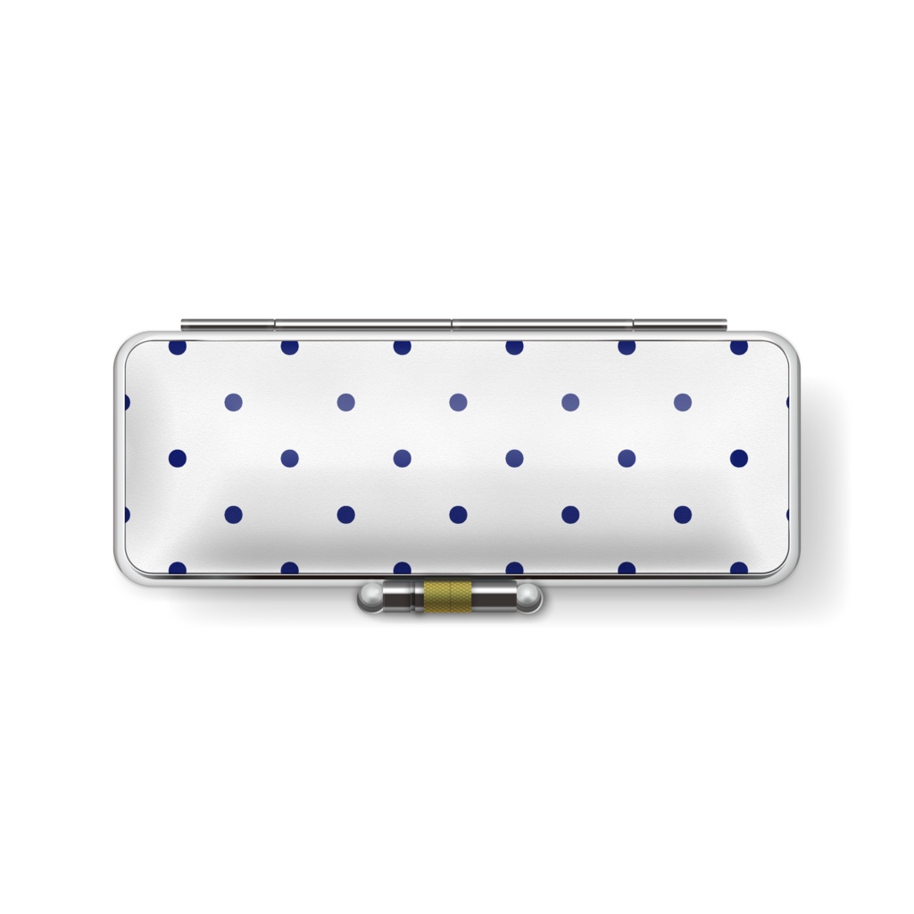 まるーいハートねこの印鑑ケース