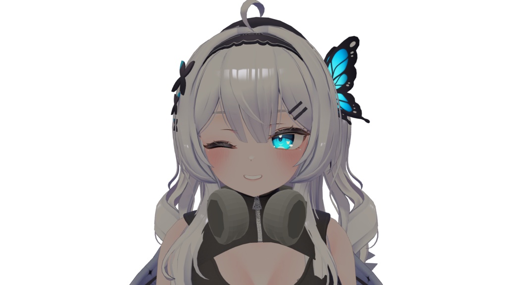 モルフォちゃん用ヘッドフォン