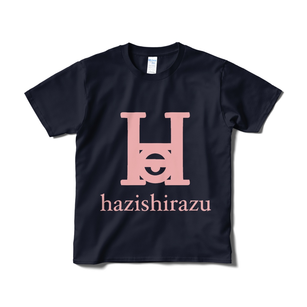 hazishirazu Tシャツ ネイビー