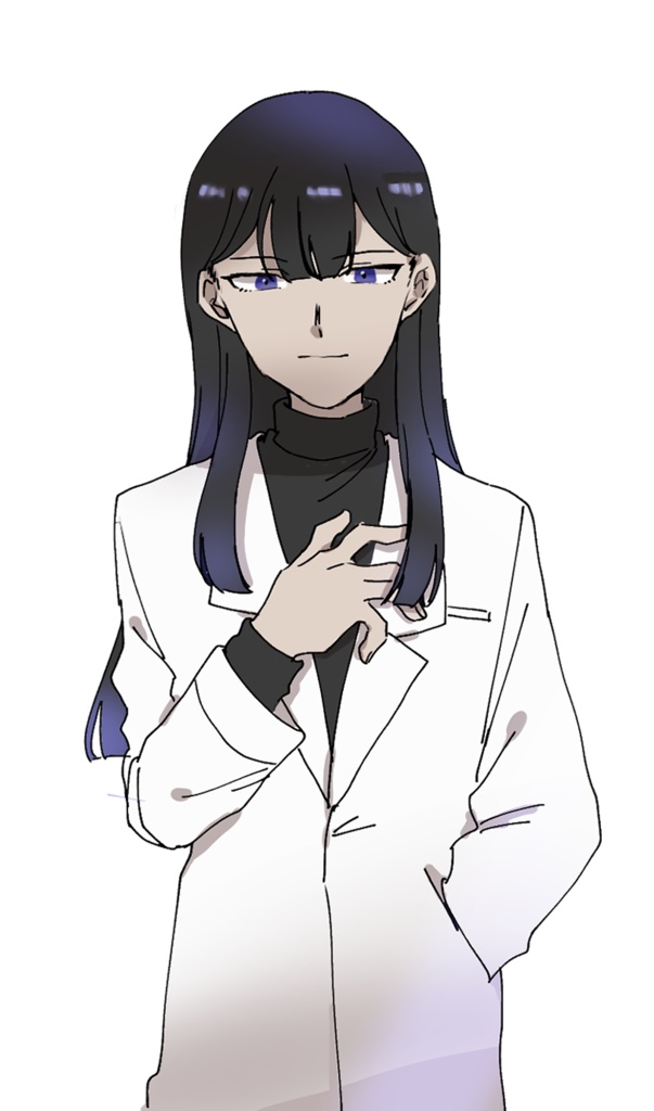 白衣の女性