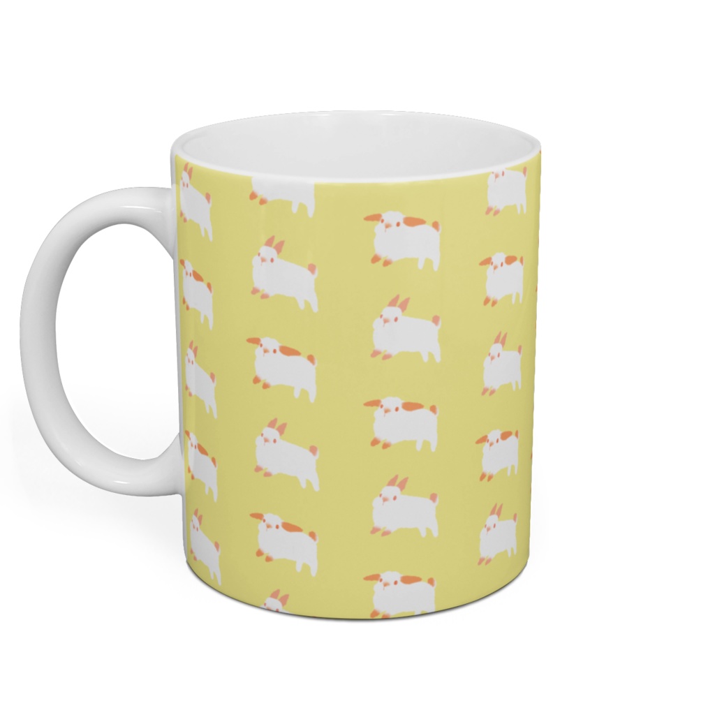 ぴょんぴょんうさぎのマグカップ