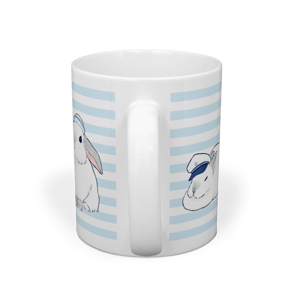 マリンうさぎのマグカップ