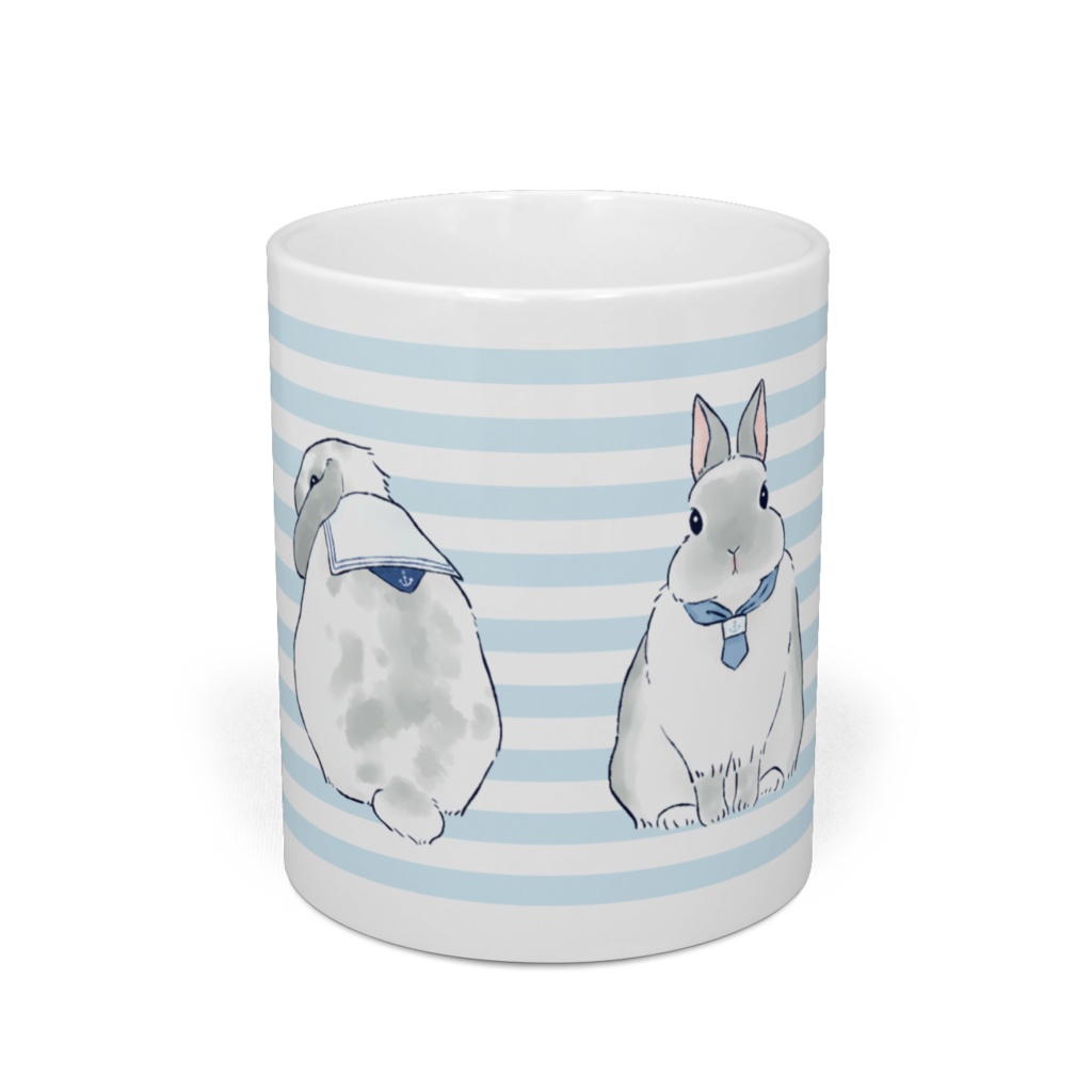 マリンうさぎのマグカップ
