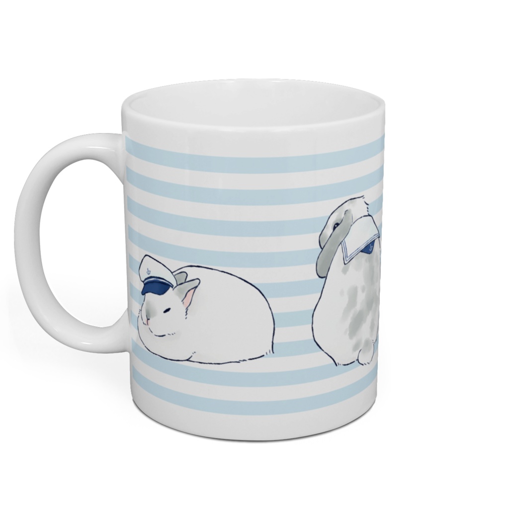 マリンうさぎのマグカップ
