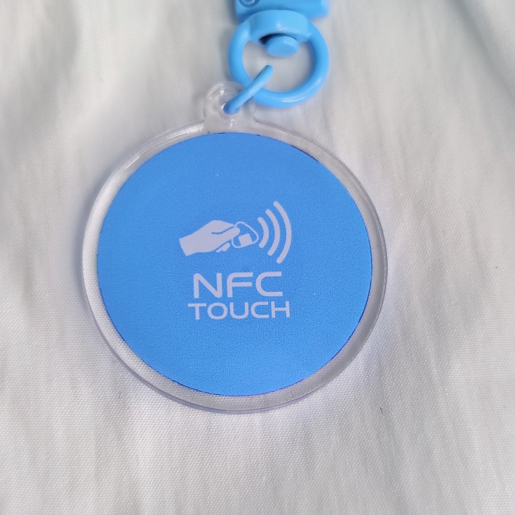 NFCアクリルキーホルダー️🩵