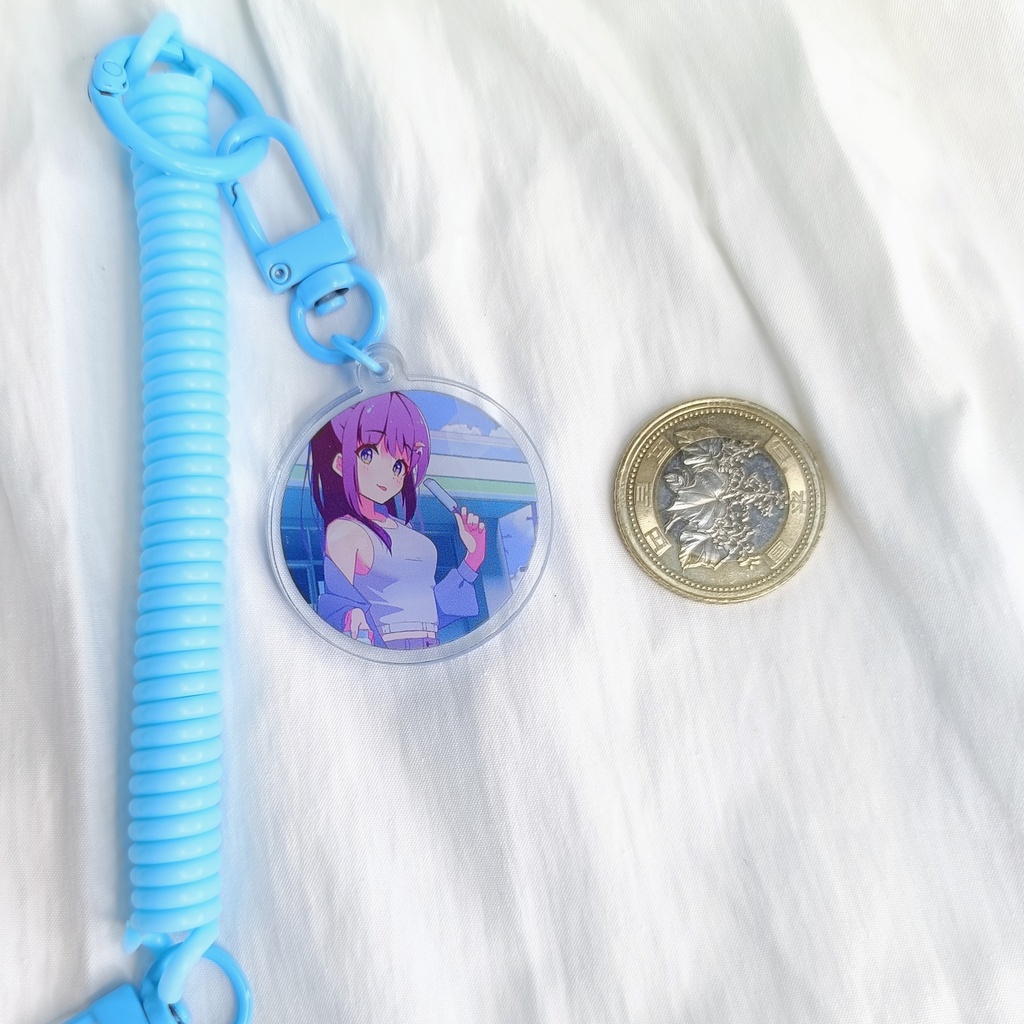 NFCアクリルキーホルダー️🩵