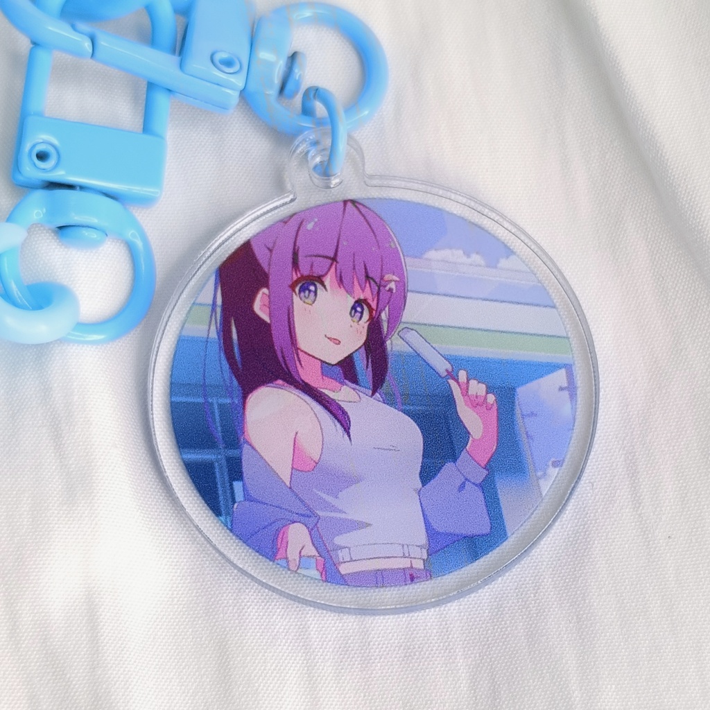 NFCアクリルキーホルダー️🩵
