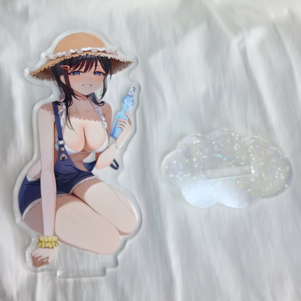 100mmアクリルスタンド🩵