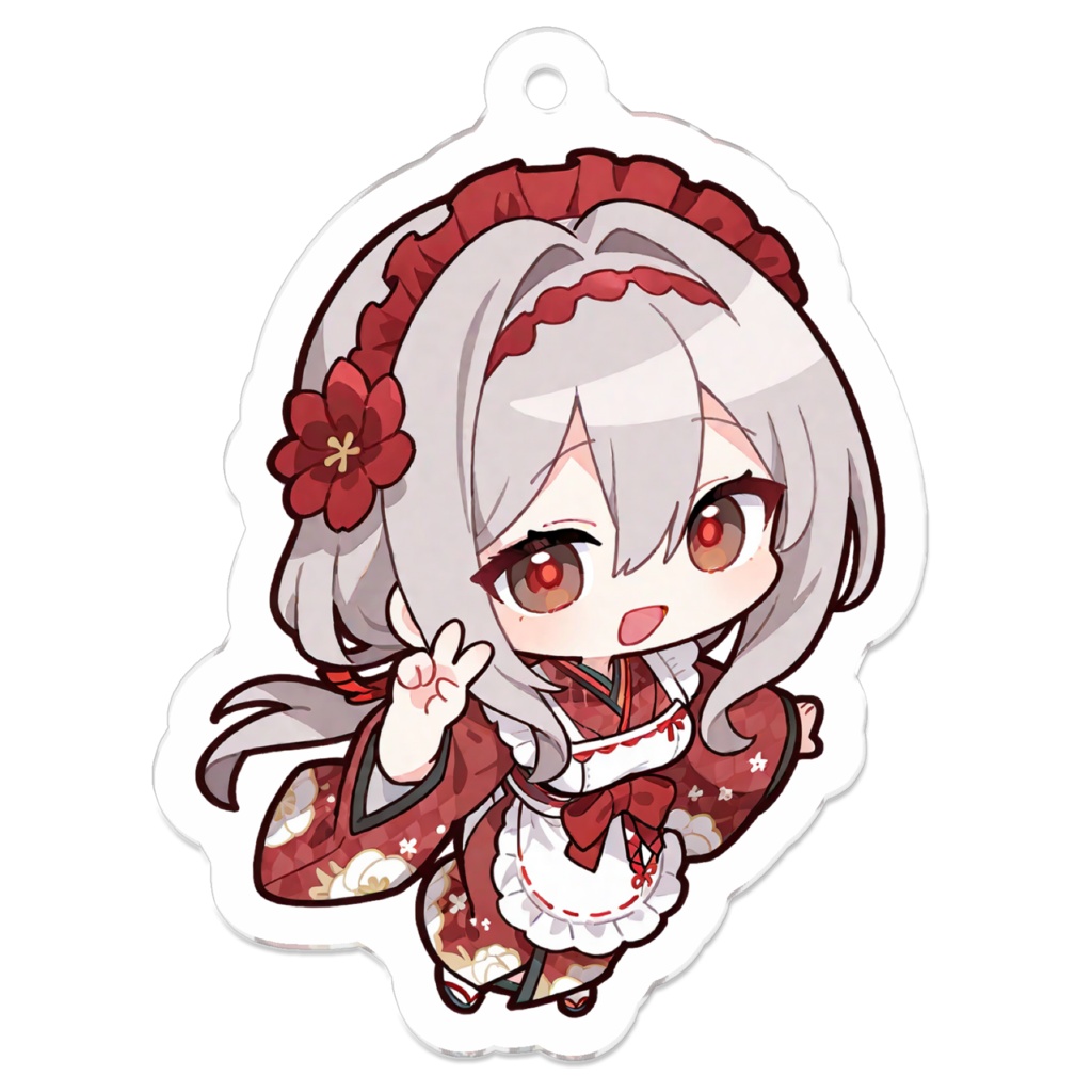 紅蓮【和メイド(SD)】 - アクリルキーホルダー