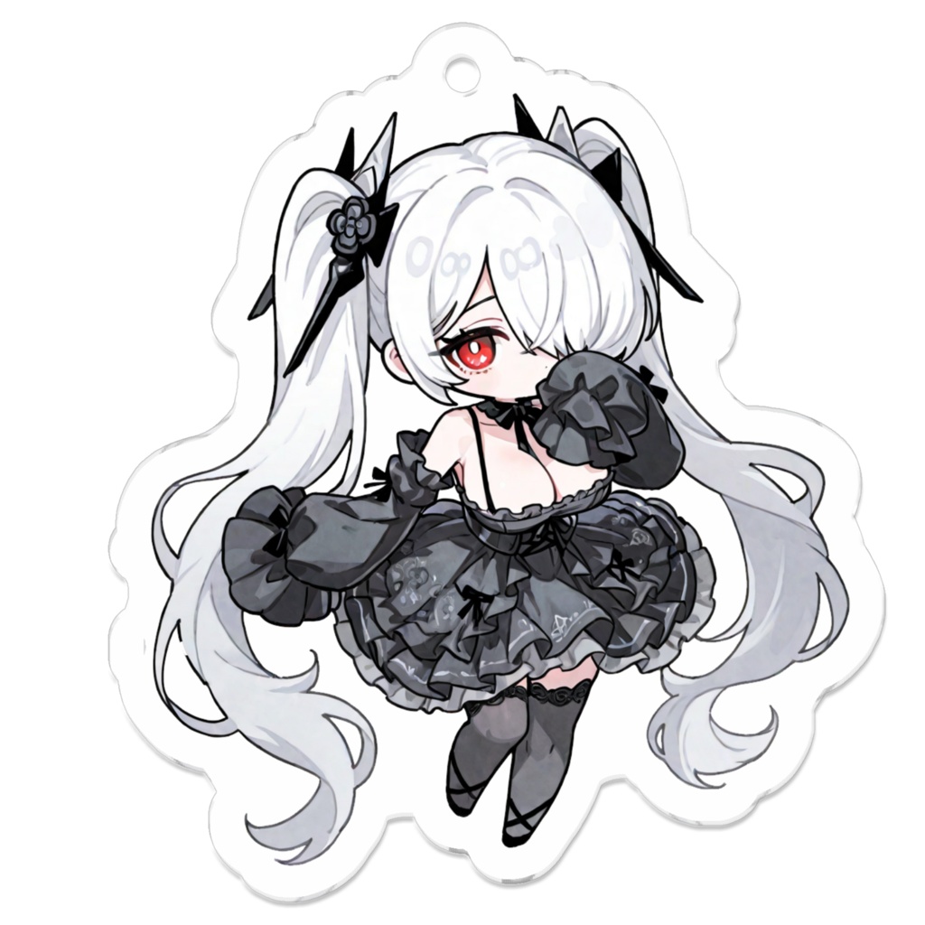 シンデレラ【黒ドレス(SD)】 - アクリルキーホルダー