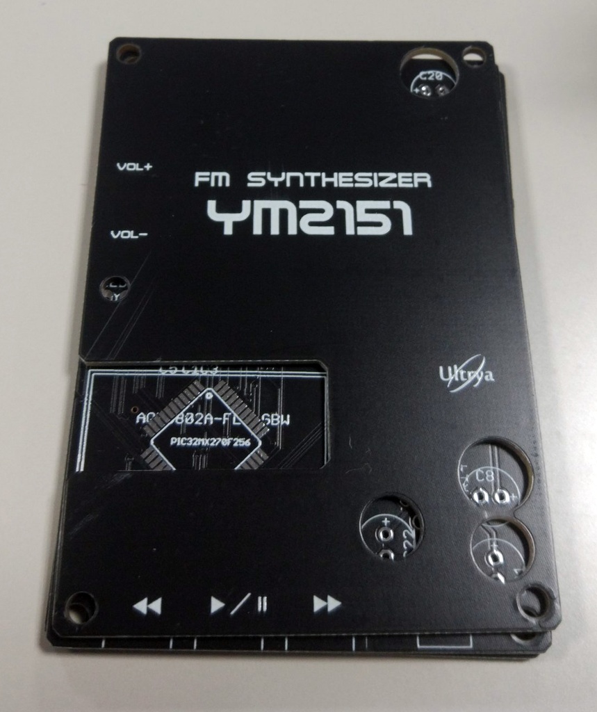 YM2151 Player 基板(黒基板)