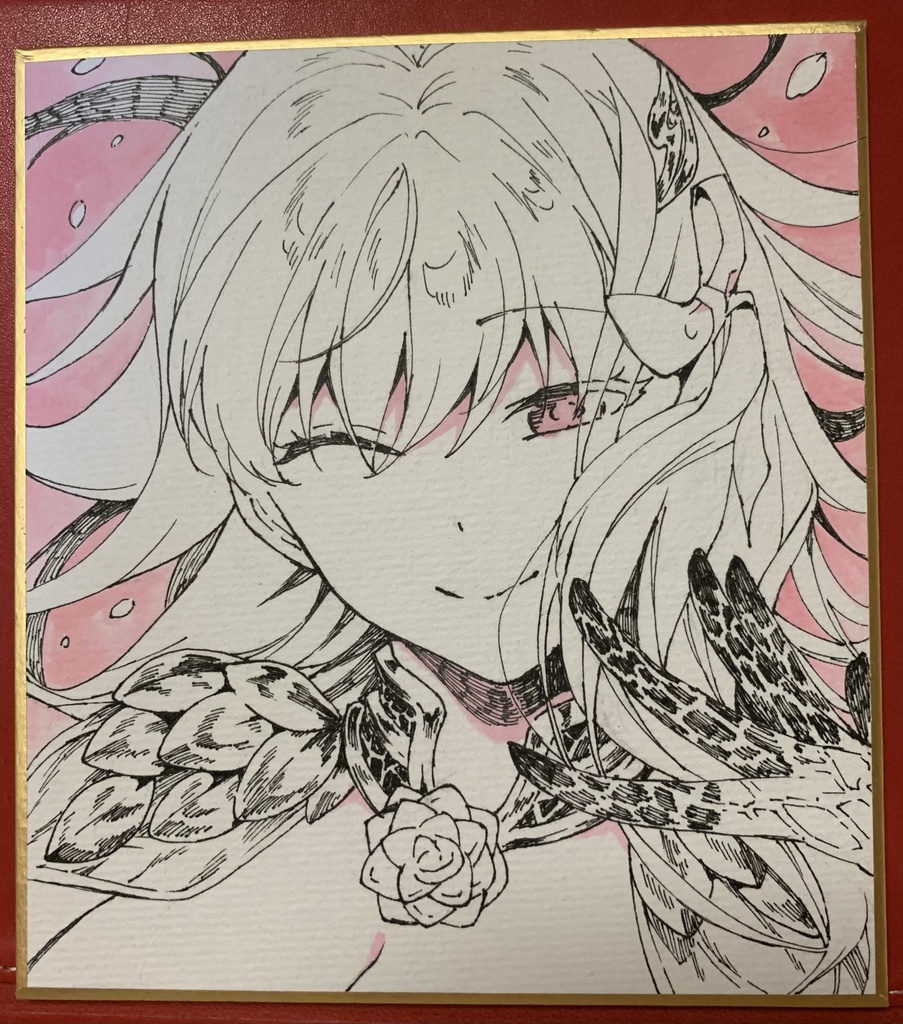 サーヴァントミニ色紙