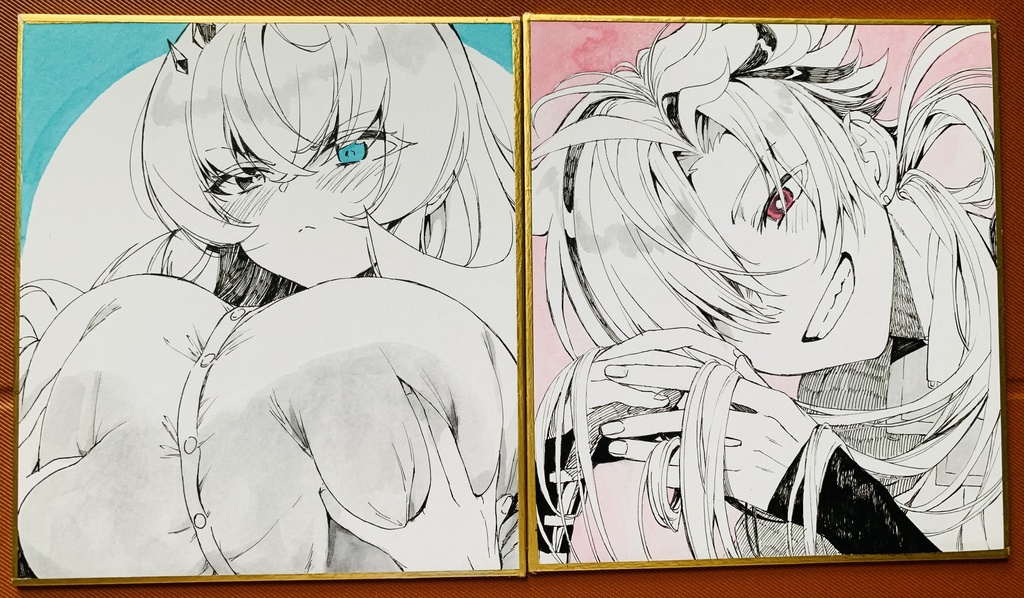鯖ミニ色紙