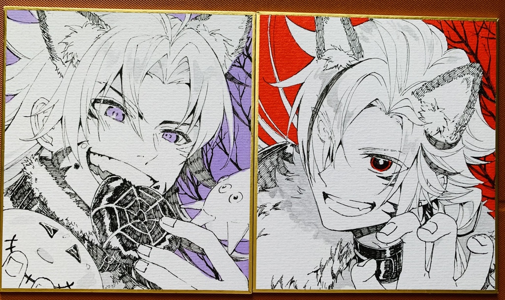 鯖ミニ色紙
